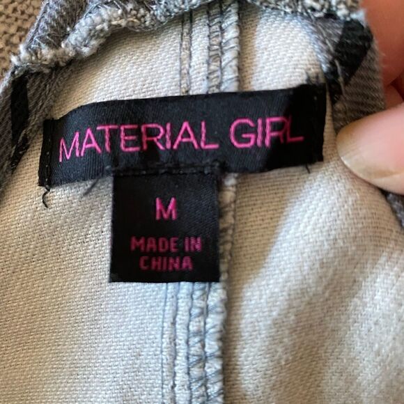 Material Girl tiger print overall skirt M - Picture 6 of 8